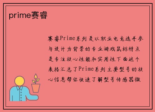 prime赛睿